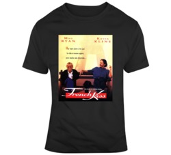 French Kiss 90s Retro Movie Fan Poster Fan T Shirt