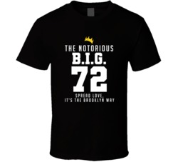 The Notorious B I G Spread Love T Shirt