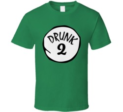 Drunk 2 Two St Patricks Day Drinking T Shirt