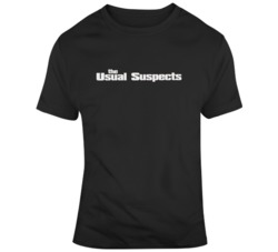 The Usual Suspect Title Retro 90s Retro Movie Fan Poster Fan T Shirt