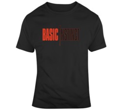 Basic Instinct Title Retro 90s Retro Movie Fan Poster Fan T Shirt