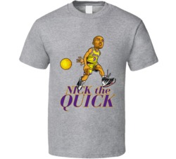 Nick The Quick Van Exel Los Angeles La Basketball Veteran Legend Fan T