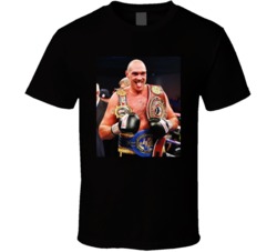 Tyson Fury Cool Boxer Fighting Fan T Shirt