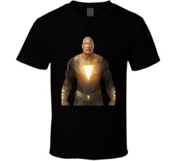 The Rock Black Adam Shazam Villain Comic Book Movie Fan T Shirt