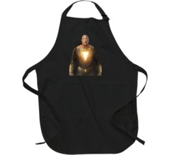 The Rock Black Adam Shazam Villain Comic Book Movie Fan Apron