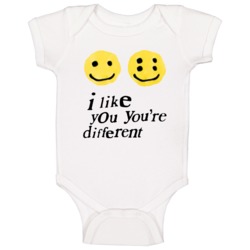 I Like You You're Different Parody Baby One Piece
