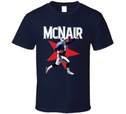 Steve Mcnair Memorial Tennessee Football Fan T Shirt
