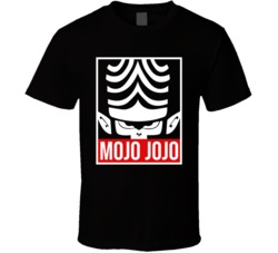 Mojo Jojo Face Poster Powerpuff Girls Retro Cartoon Villain T Shirt