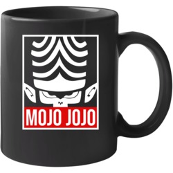 Mojo Jojo Face Poster Powerpuff Girls Retro Cartoon Villain Mug