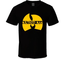 Wutang Method Man Logo Parody Hip Hop Rap Music Fan T Shirt