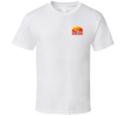 Mcdonald's Monopoly Fries Left Chest Crest Logo Employee Costume 