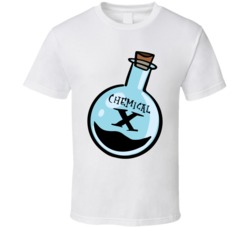 Chemical X Powerpuff Girls Retro Tv Cartoon Fan T Shirt