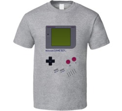 Nintendo Gameboy Halloween Costume Geek Video Gamer T Shirt