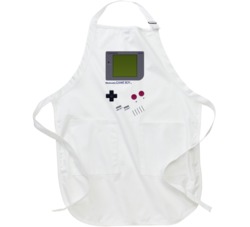 Nintendo Gameboy Halloween Costume Geek Video Gamer Apron