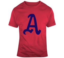 Philadelphia Athletics Logonational League Logo T Shirt