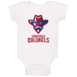 Louisville Colonels Logo National Leaguet Baby One Piece