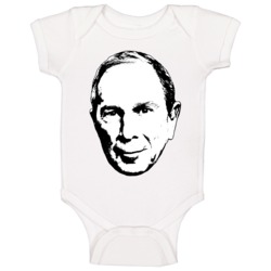 Mike Bloomberg Democratic 2020 Big Head Baby One Piece