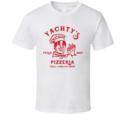 Yachty's Pizza Food Fan T Shirt