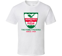Aurelio's 1959 Pizza Food Fan T Shirt
