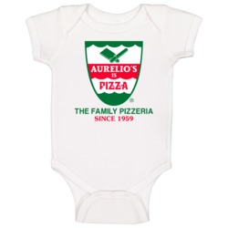 Aurelio's 1959 Pizza Food Fan Baby One Piece