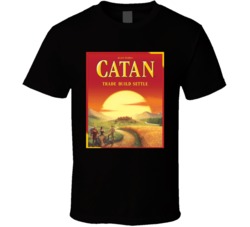 Catan Best Board Game Of All Time Players Poster T Shirt