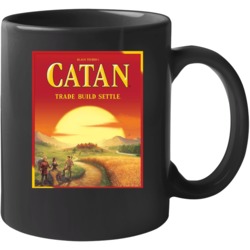 Catan Best Board Game Of All Time Players Poster Mug Mug
