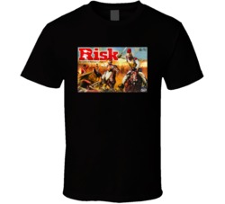 Risk Best Board Game Of All Time Players Retro Poster T Shirt