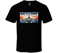 Battleship Best Board Game Of All Time Players Retro Poster T Shirt