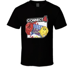 Connect 4 Best Board Game Of All Time Players Poster T Shirt
