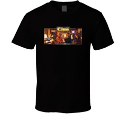 Clue Best Board Game Of All Time Players Retro Poster T Shirt