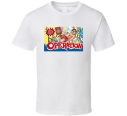 Operation Best Board Game Of All Time Players Retro Poster T Shirt