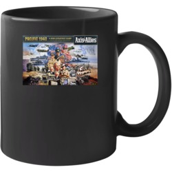 Axis And Allies Best Board Game Of All Time Players Retro Poster Mug