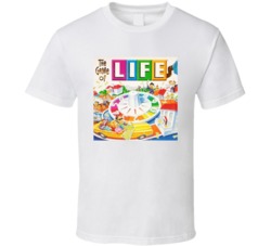 Life Best Board Game Of All Time Players Retro Poster T Shirt