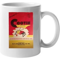Cootie Best Board Game Of All Time Players Vintage Poster Mug