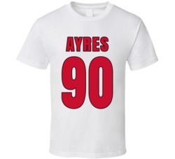 David Ayres 90 Emergency Goalie Carolina Hockey Fan T Shirt