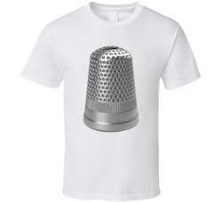 Monopoly Thimble Game Piece Group Halloween Costume T Shirt