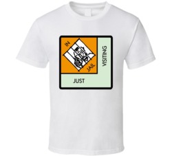 Monopoly In Jail Board Game Space Group Halloween Costume T Shirt
