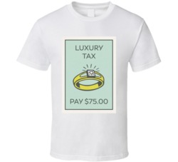 Monopoly Luxury Tax Board Game Space Group Halloween Costume T Shirt
