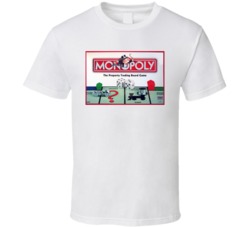 Monopoly Boardgame Retro Vintage Box Cover T Shirt