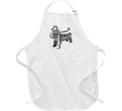 Monopoly Dog Game Piece Group Halloween Costume Apron