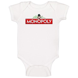 Monopoly Board Game New Logo Baby One Piece