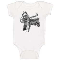Monopoly Dog Game Piece Group Halloween Costume Baby One Piece
