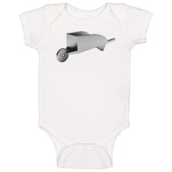 Monopoly Wheelbarrow Game Piece Group Halloween Costume Baby One Piece