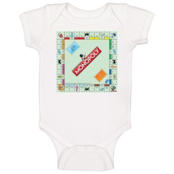 Monopoly Board Game Halloween Costume Baby One Piece