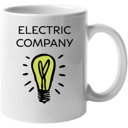 Monopoly Electric Company Board Game Space Group Halloween Costume Mug