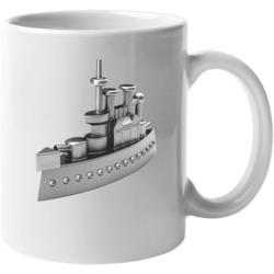 Monopoly Battleship Game Piece Group Halloween Costume Mug