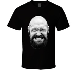 Tyson Fury Mma Fighter Big Head T Shirt