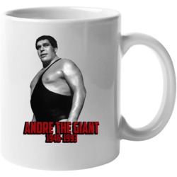 Andre The Giant Wrestling Memorial Fan Mug