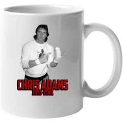 Chris Adams Wrestling Memorial Fan Mug