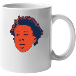 Ayo Dosunmu University Of Illinois College Basketball Player Big Head 